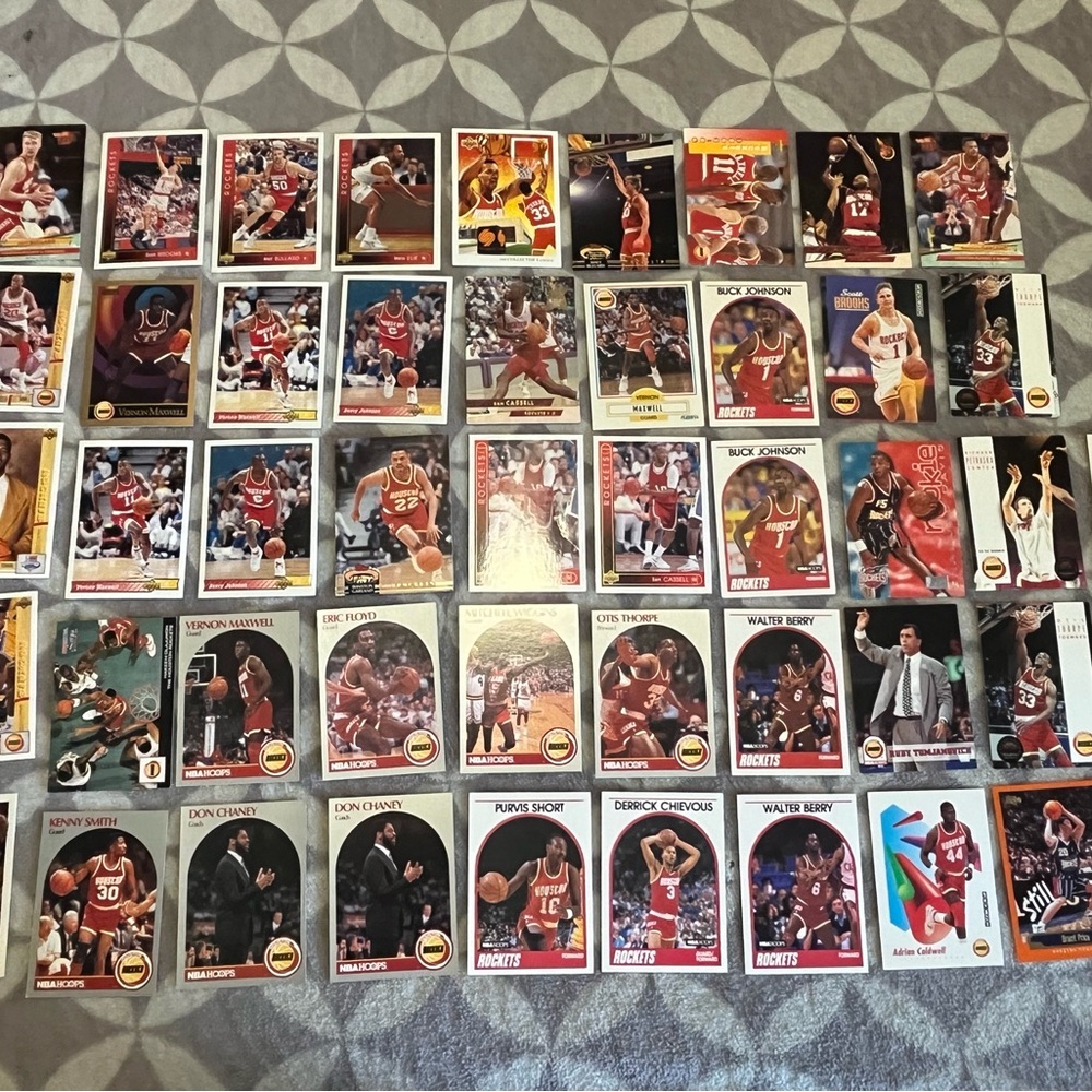 Basketball Trading Card Collection